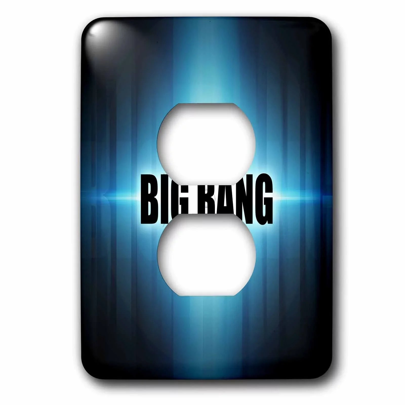 3dRose Big Bang graphic design depicting the Big Bang as original explosion of the universe - 2 Plug Outlet Cover (lsp_18429_6)