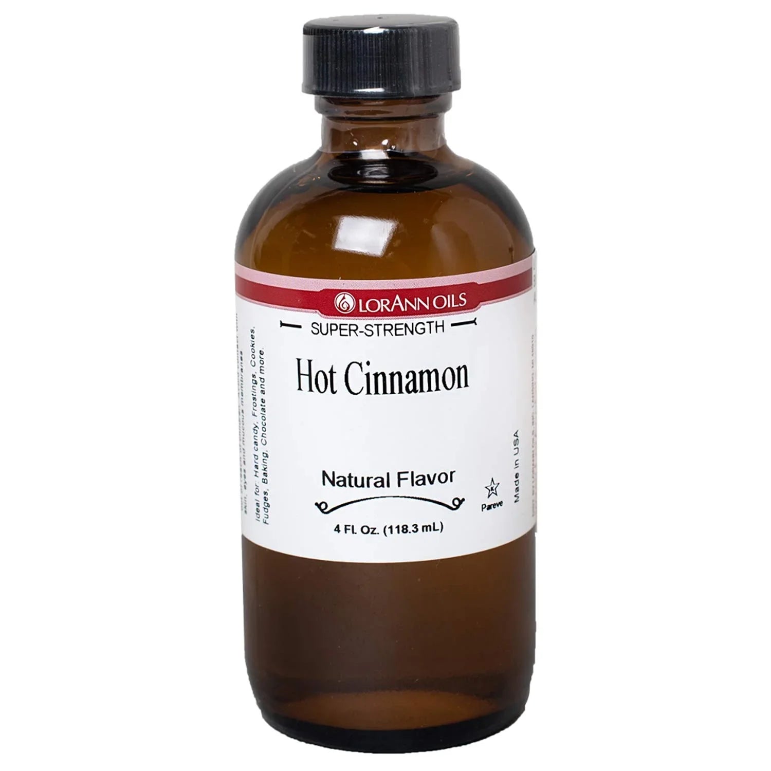 Lorann Hot Cinnamon SizeSize Flavor, 4 Ounce Flavor