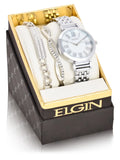 Elgin Adult Female Analog Watch Sizeet with Round Mother of Pearl Dial in Sizeilver - EG17004SizeSizeT