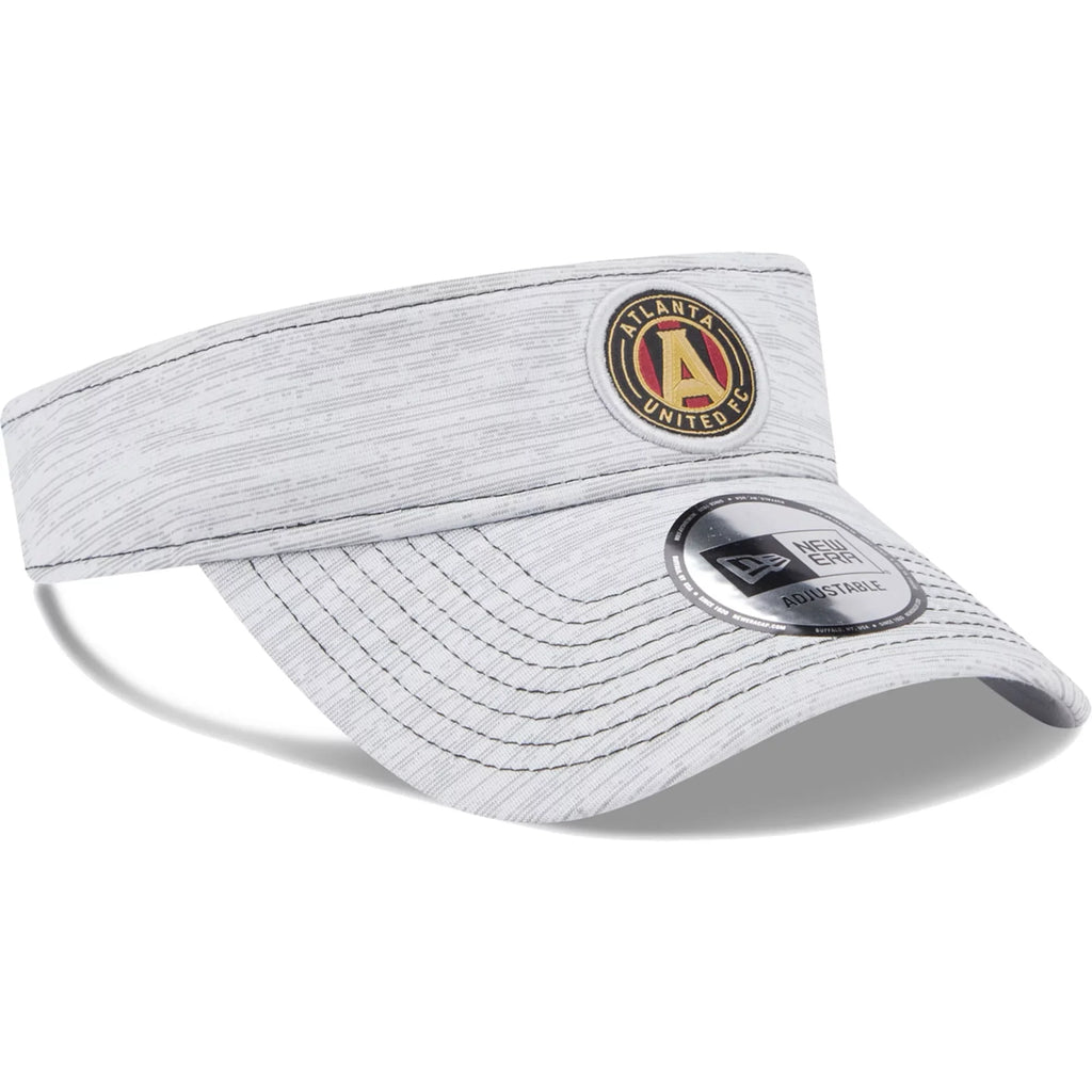 Men's New Era Gray Atlanta United FC Adjustable Visor - OSizeFA