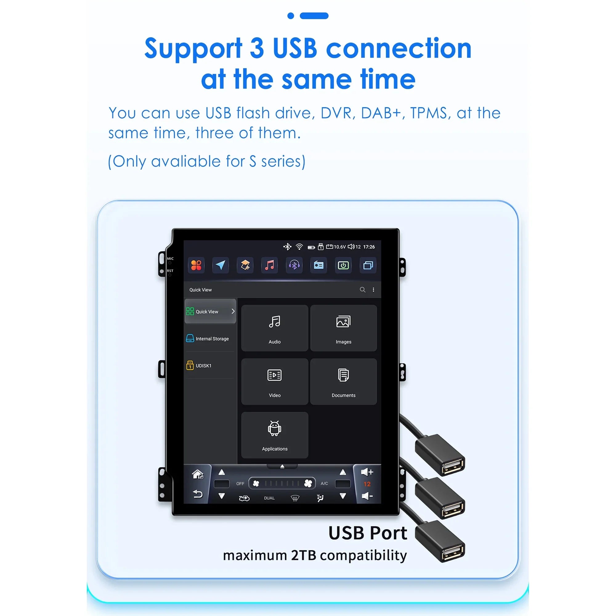 Apple Carplay Android 13.0 Wifi Bluetooth 4+32GB RDSize 9.7" Car Sizetereo Radio Head Unit GPSize Navigation Player For Ford Focus 2011 2012 2013 2014 2015 2016 2017 2018 2019