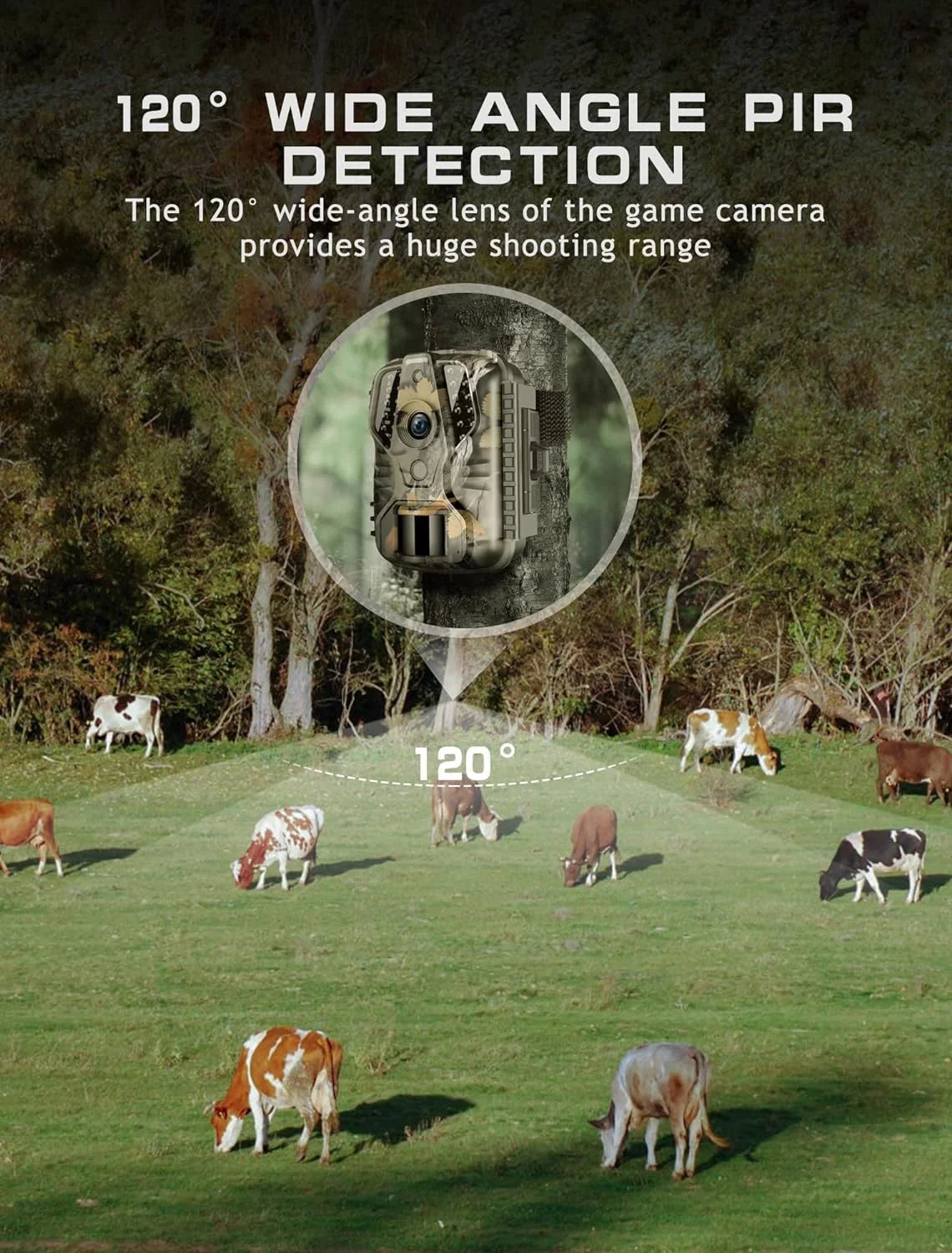 Mini Trail Camera - Game Camera 20MP 1080P with Night Vision Motion Activated Waterproof, Hunting Camera 0.2s Trigger Time for Wildlife Monitoring Deer Hunting-M9