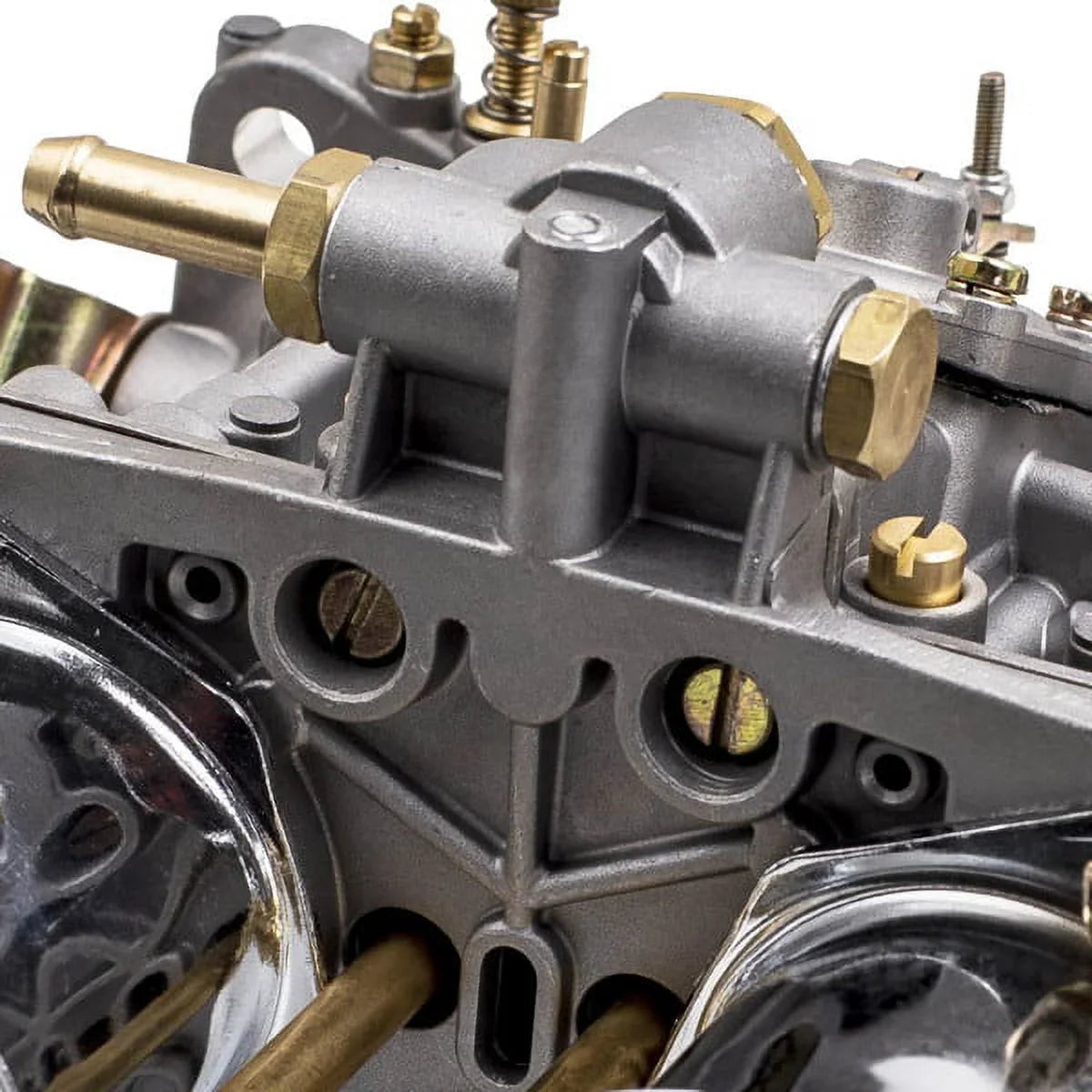 Fithood 1PC 44 IDF Carburetor with air horns Fit for VW Bug for Beetle for Fiat for Porsche 44IDF Carburetor