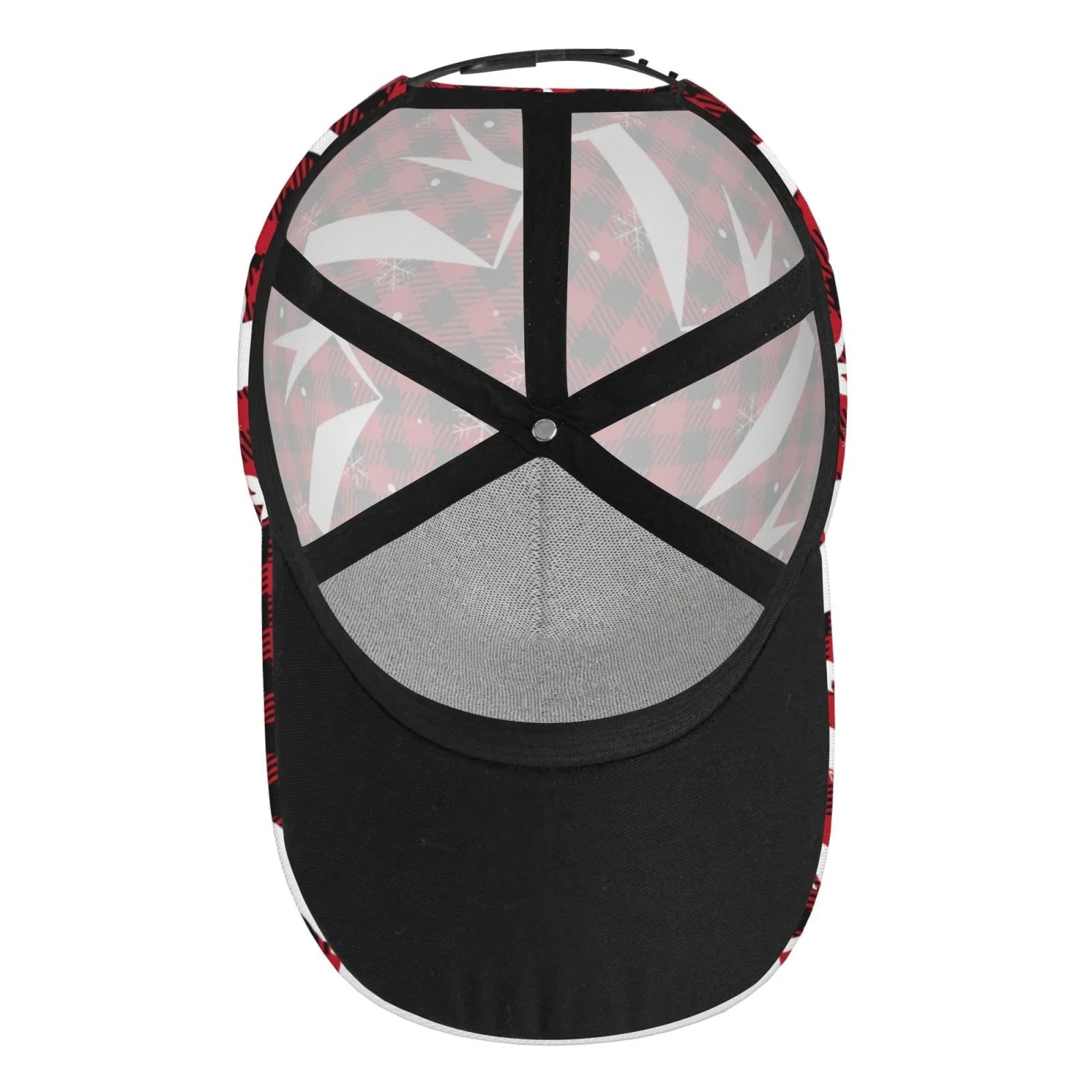 Balery Baseball Cap Adjustable Sizeize for Running Workouts and Outdoor Activities All Sizeeasons Dad Hat(Christmas Buffalo Plaid)