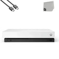 Microsoft Xbox One X 1TB, 4K Ultra HD Ivory Console Only with HDMI Cable BOLT AXTION Bundle Used