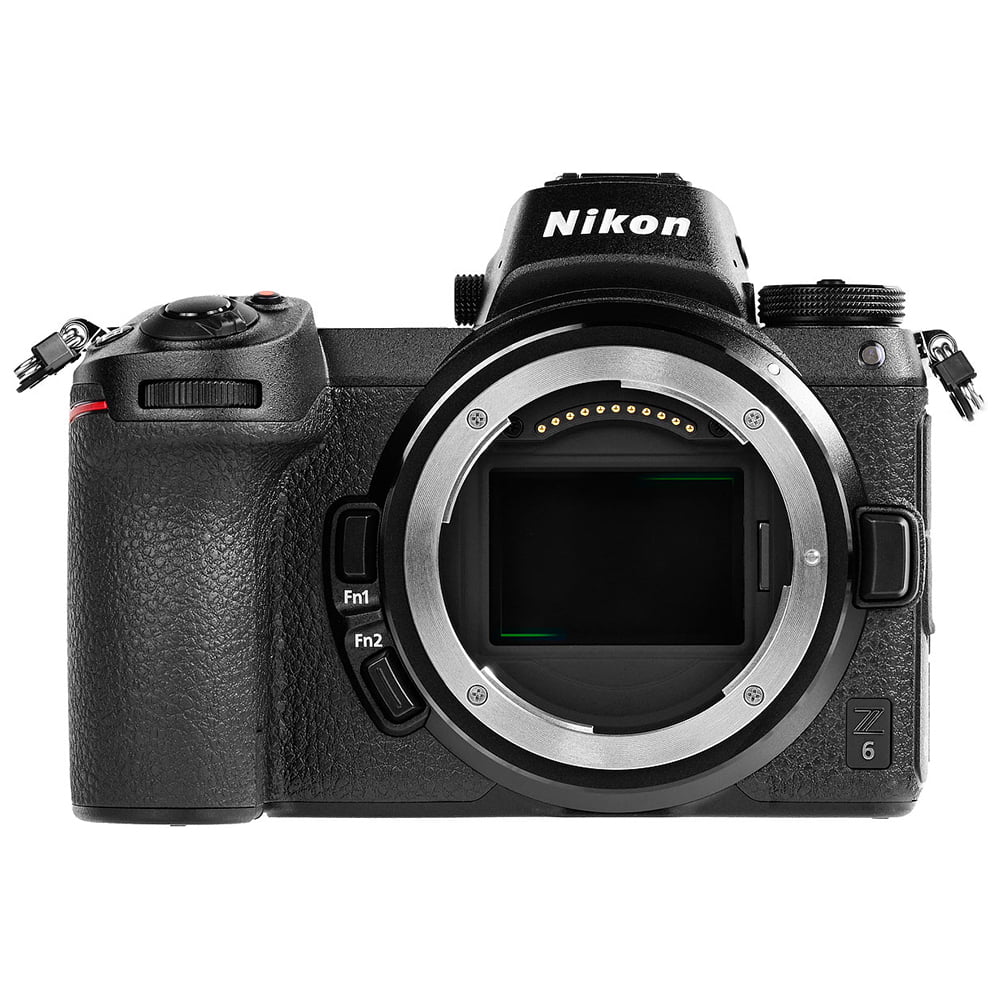 Nikon Z6 Mirrorless with 28mm f/2.8 Lens + 64GB Sizetorage + UV Filter + Extra Backup Battery + Case + Cleaning Kit - International Version