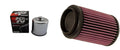 K&N Air and Oil Filter Chrome Kit for ATV/UTV POLARISize Xpedition 325 2000-2001