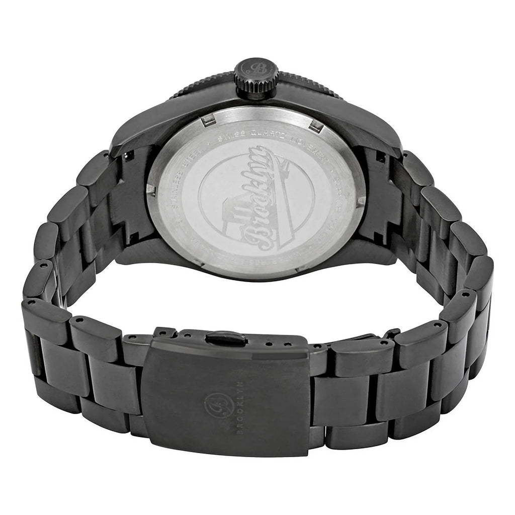 Brooklyn Watch Co. Black Eyed Pea Green Dial Men's Watch 306-D-88-BB-BLK