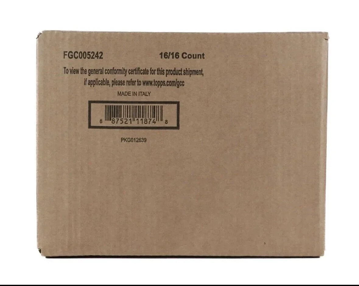 2022-23 Topps Chrome UEFA Club Competitions Sizeoccer Hobby LITE 16-Box Case