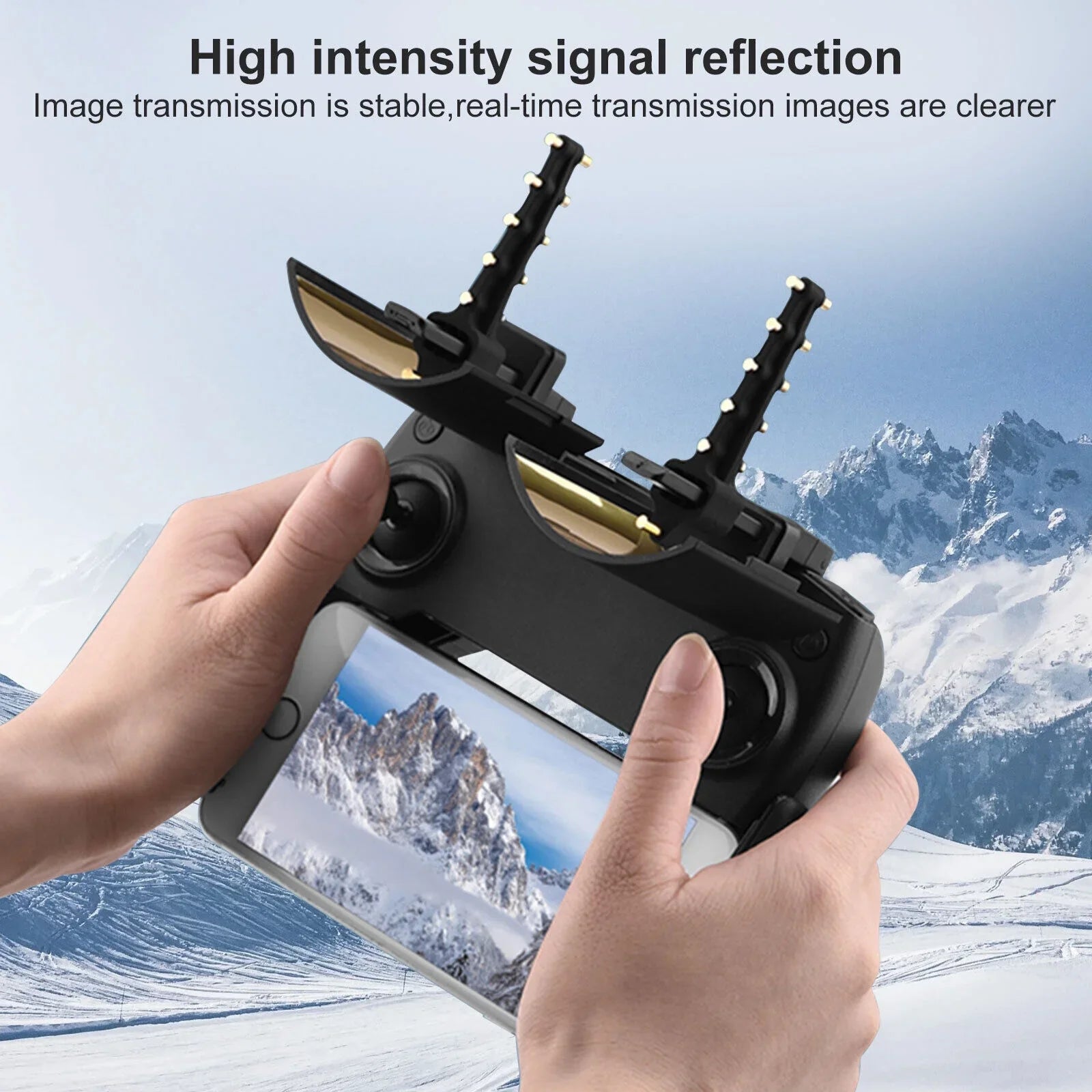 Yagi-UDA Antenna Booster For DJI Mavic2/Mini/AIR/PRO Drone Sizeignal Range Extender