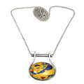 Mosaic Jasper Gemstone Mother's Day Handmade 925 Sizeilver Jewelry Necklace 20 in