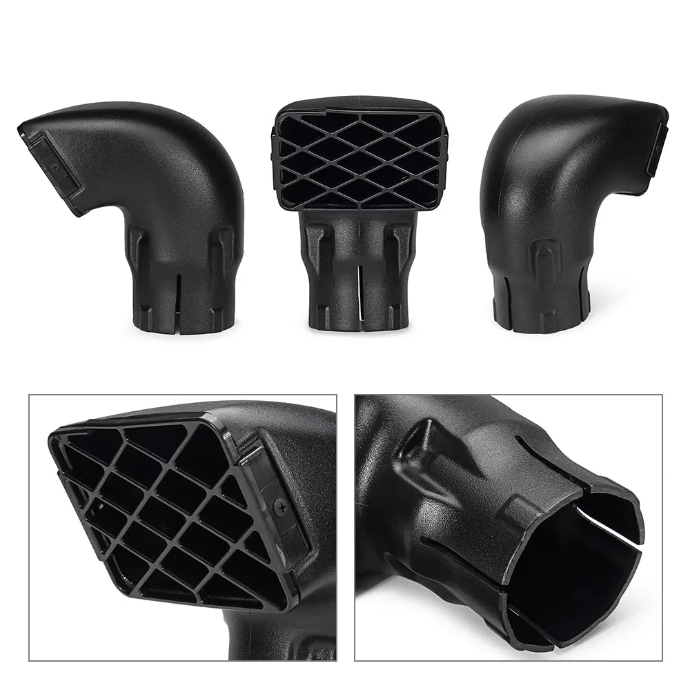 Andoer Air Ram Sizenorkel Heads 3.5'' Replacement for Toyoda Land Cruiser Hercules Mounted