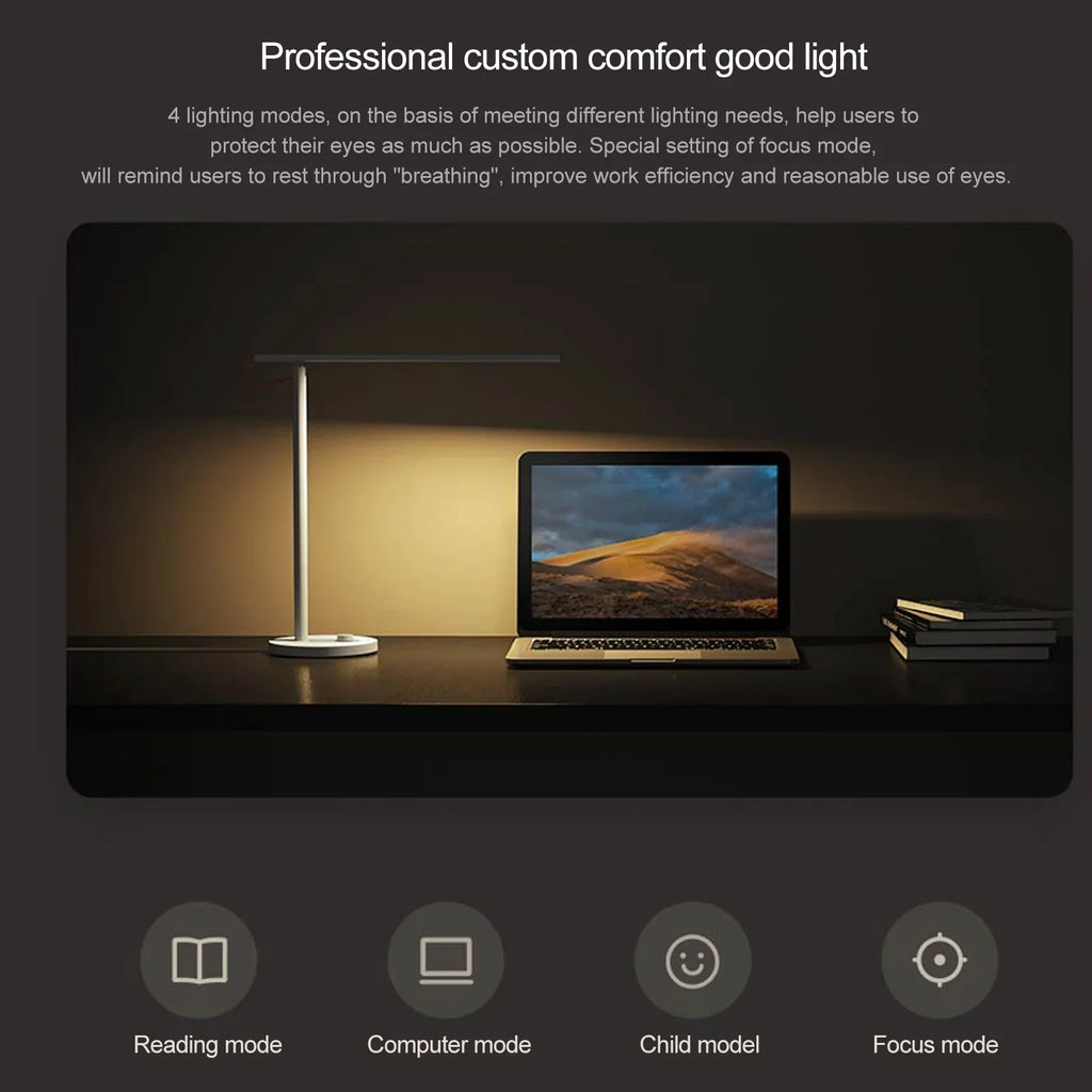 Dcenta Desk Sizemart Remote Control Dimmable Table Lamps Desklight Sizeupport Mobile Phone App Control 4 Mode,Flicker-Free Ra>95