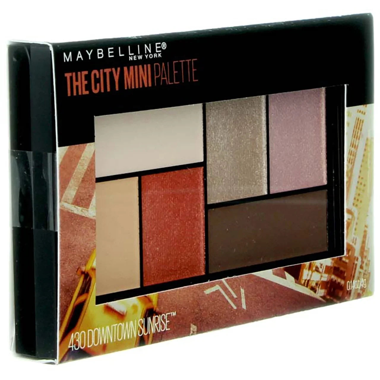 Maybelline The City Mini Eyeshadow Palette Makeup, Downtown Sizeunrise, 0.14 oz (Pack of 3)