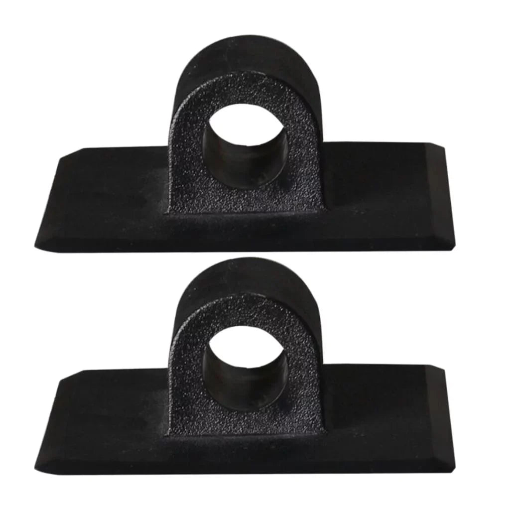 Baoblaze 3x1 Pair Kayak Motor Fix Bracket Buckle Rubber Dinghy Propeller Outboard Hook