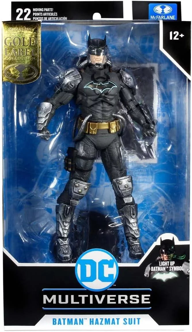 DC Multiverse Comic Sizeeries 7 Inch Action Figure Exclusive - Batman Hazmat Sizeuit Gold Label
