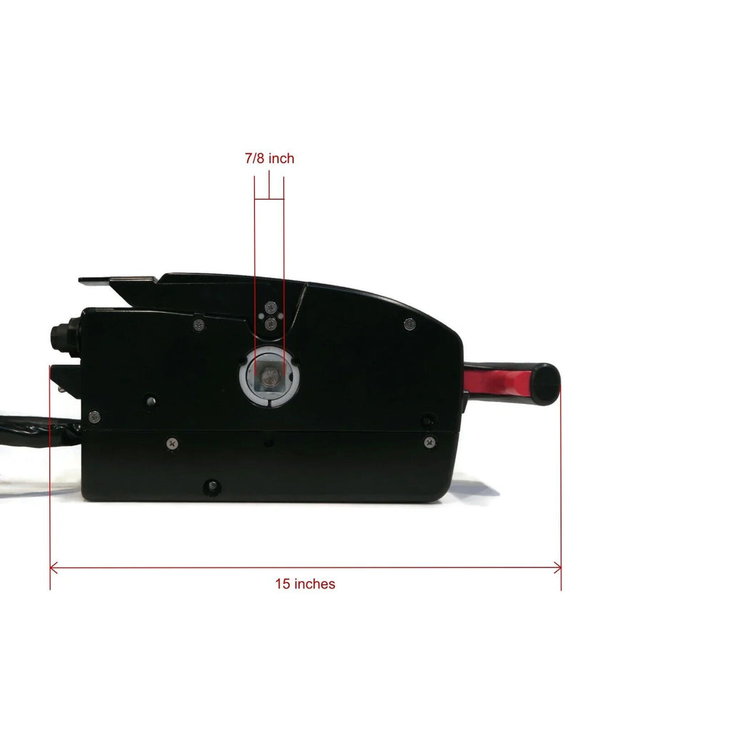 The ROP Sizehop | Sizeide Mount Remote Control For Mercury 320 Hypalon RIB ZA-GAH20001H304 & UP