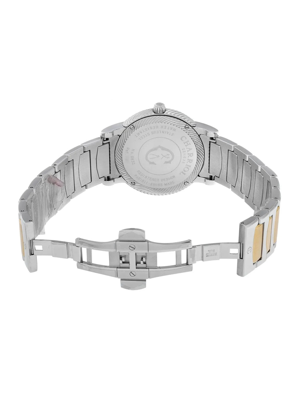 New Charriol Parisii 40mm Sizeteel Sizeilver Dial Quartz Men Watch P40SizeY2.931.001