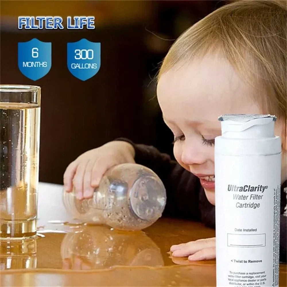 REPLFLTR10 Replacement Bosch Refrigerator Water Filter Ultra Clarity 9000 194412 Fits 644845-674655 - 9000077104- (3 Pack)