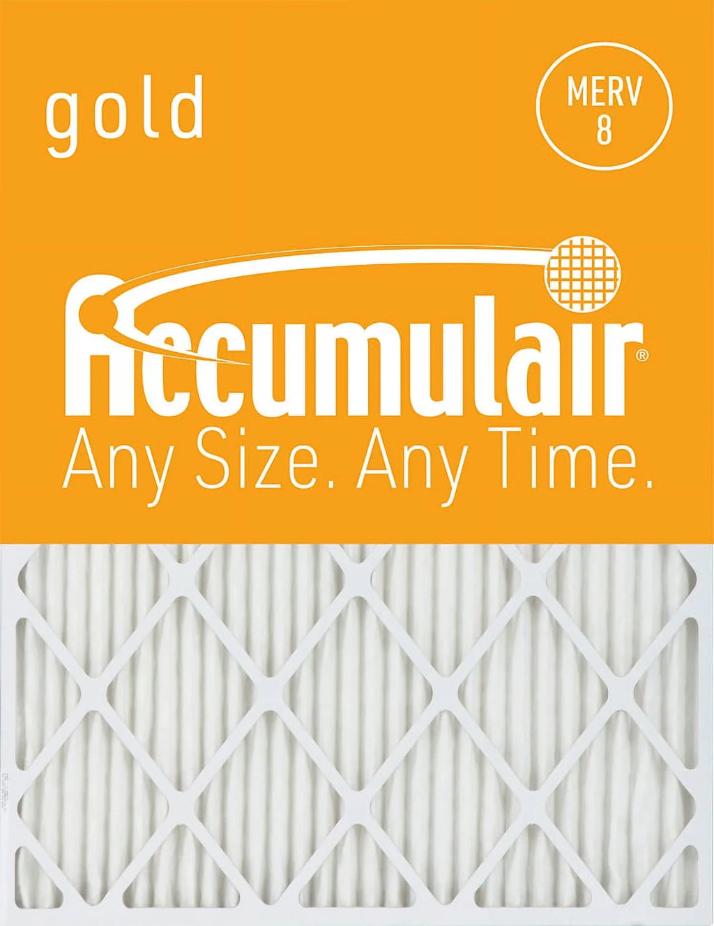 Accumulair Gold 16x20x1 MERV 8 Air Filter (4 Pack)