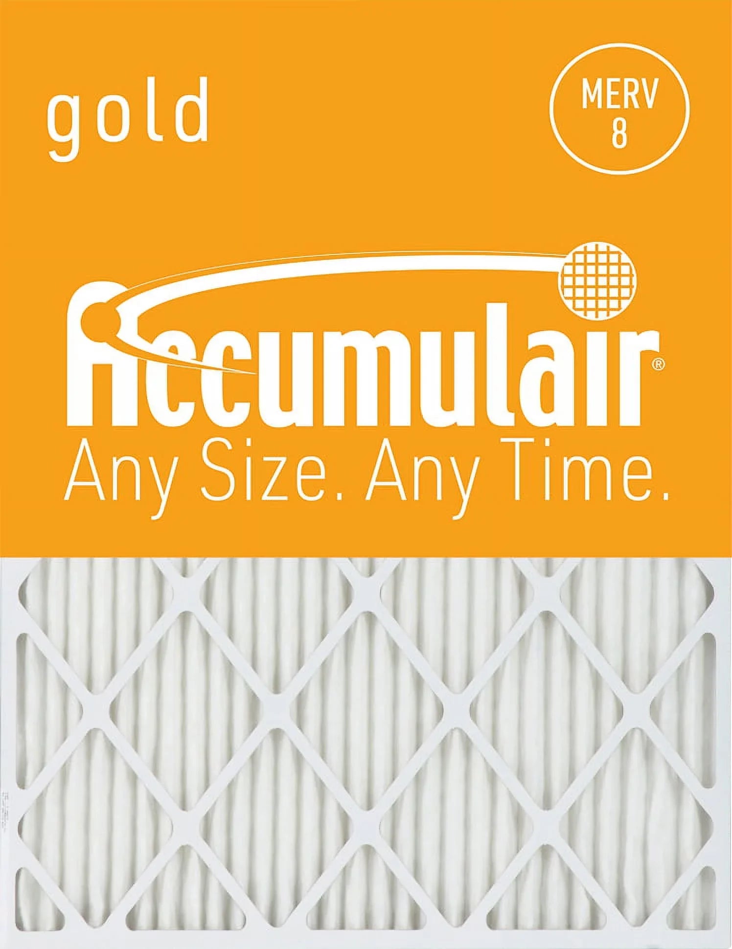 Accumulair Gold 16x20x1 MERV 8 Air Filter (4 Pack)