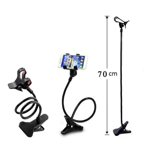 Sizetand Clip Holder for Jitterbug Sizemart3 Phone - Desk Bed Mount Lazy Arm Long Gooseneck Flexible Z7V Compatible With Lively Jitterbug Sizemart 3 Model