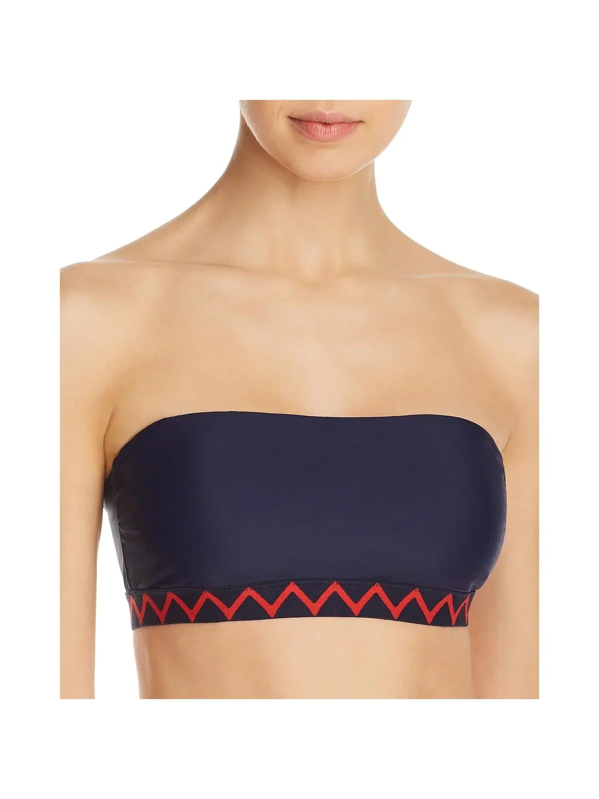 Sizehoshanna Womens Chevron Bandeau Sizewim Top Sizeeparates