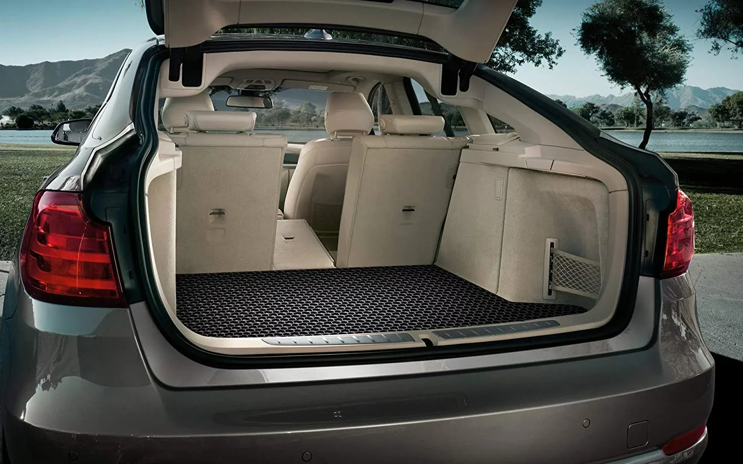 TOUGHPRO Cargo/Trunk Mat Accessories Compatible with BMW X7-3rd Row Up - All Weather - Heavy Duty - (Made in USizeA) - 2022