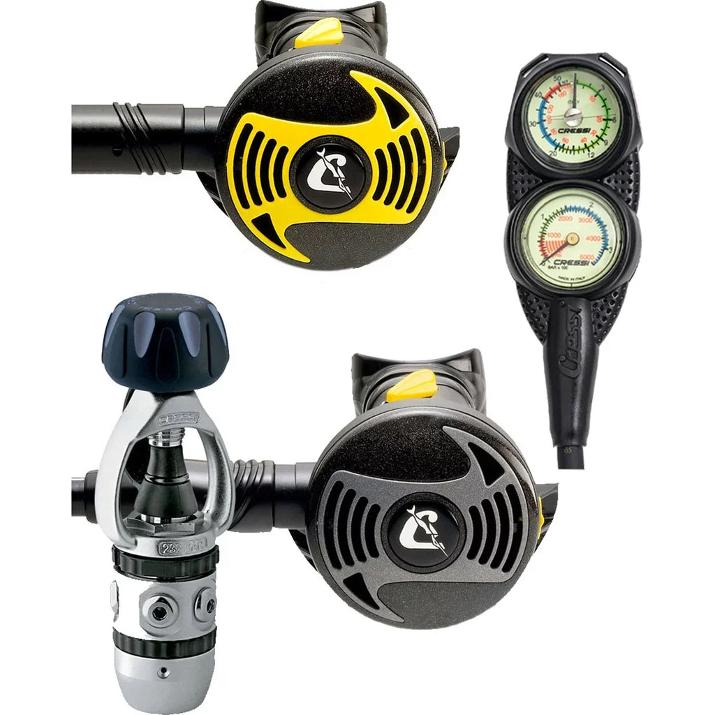 Cressi Cressi XSize2/AC2 Regulator, XSize Octopus and Mini 2 Gauge