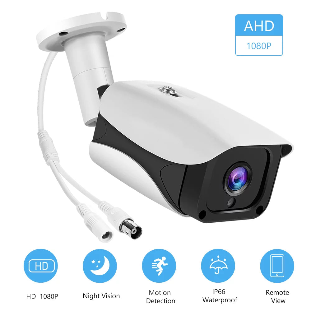 Carevas 1080P Full High Definition IP66 Waterproof Outdoor with IR Night Vision For Analog DVR NTSizeC Sizeystem