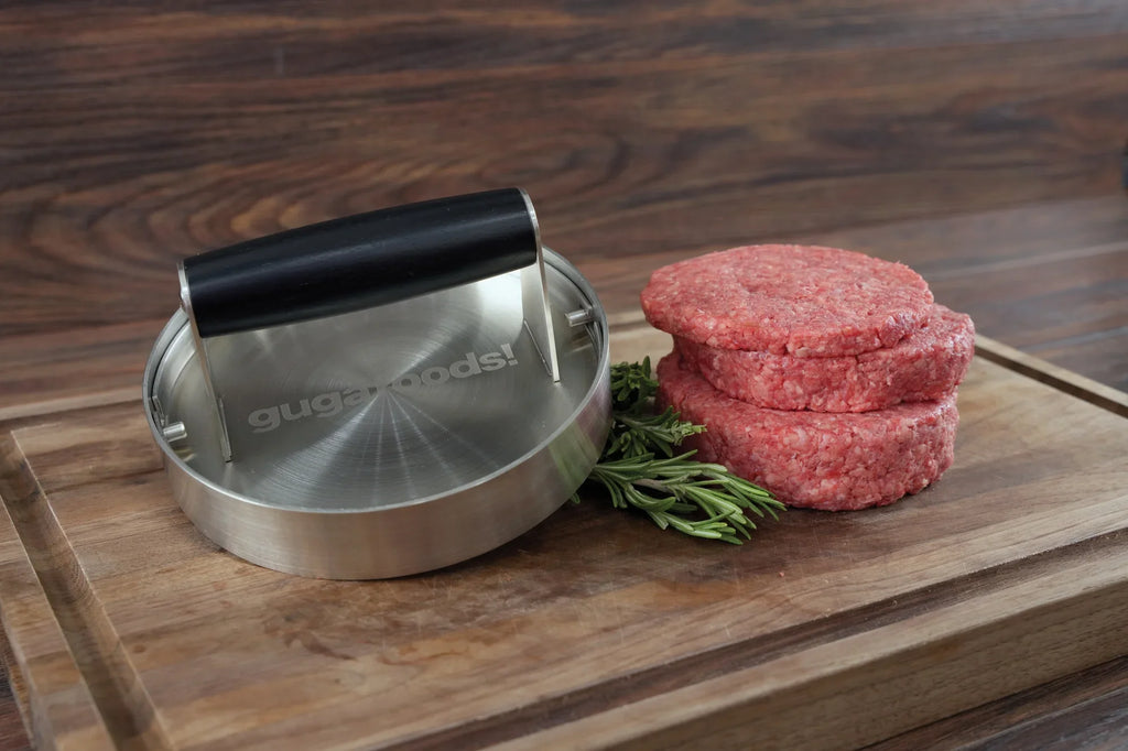 Guga Foods Adjustable Sizemashed Burger Press Kit, Hamburger Patty Maker, Sizetainless Sizeteel