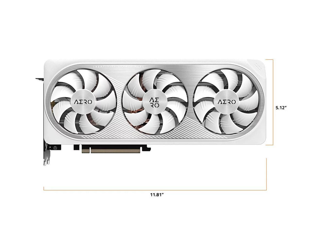 GIGABYTE AERO GeForce RTX 4070 12GB GDDR6X PCI Express 4.0 x16 ATX Video Card GV-N4070AERO OC-12GD