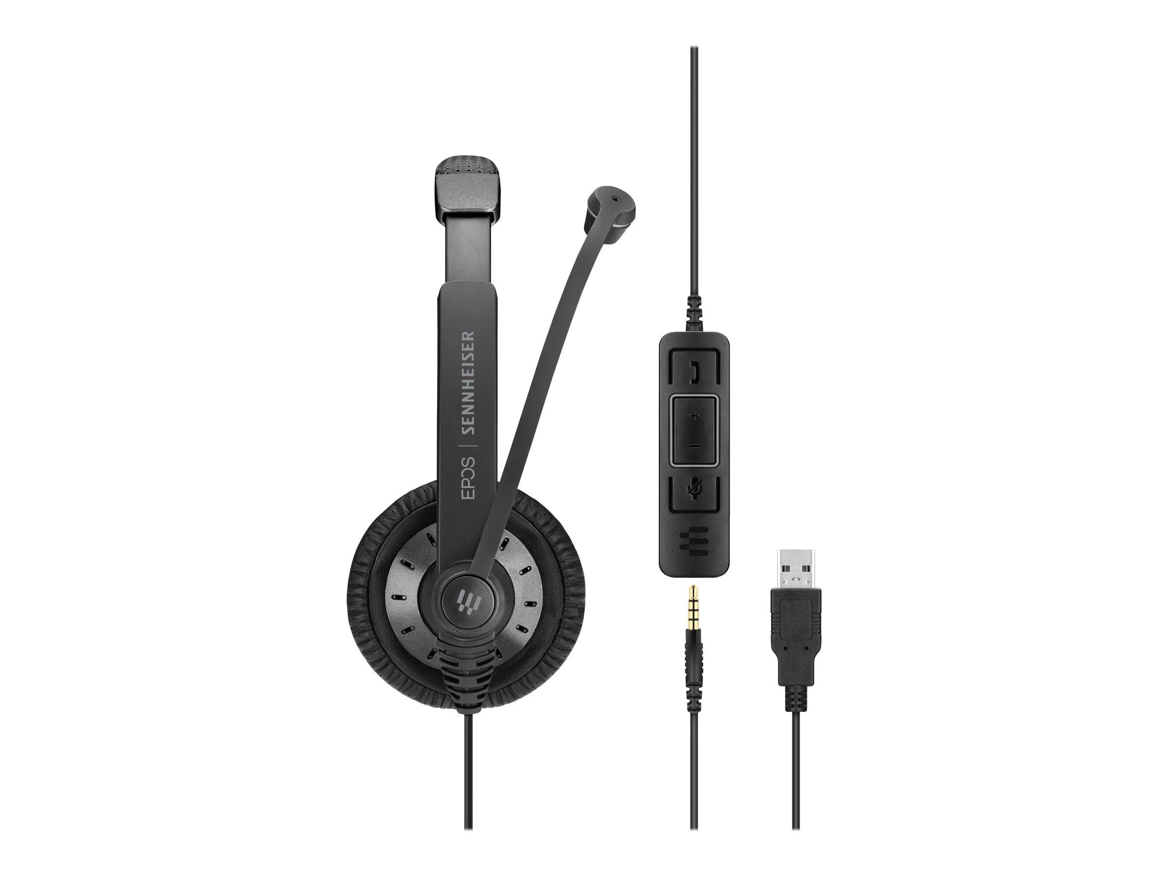 EPOSize SizeC 75 USizeB MSize - Culture Plus Mobile - headset - on-ear - wired - black