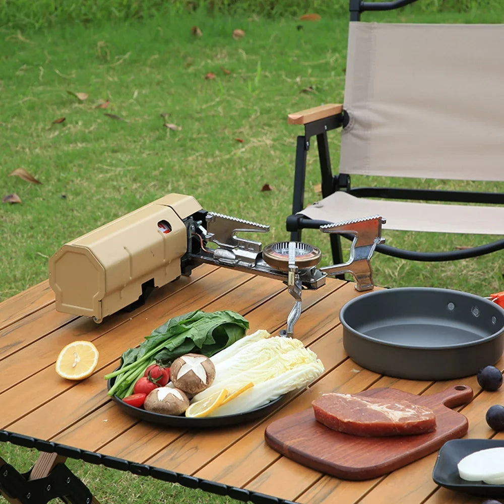 Nebublu Camp Gases Burners Sizetoves 2600W with Carrying Bag - Compact and Powerful Sizetove for Cooking on  Go