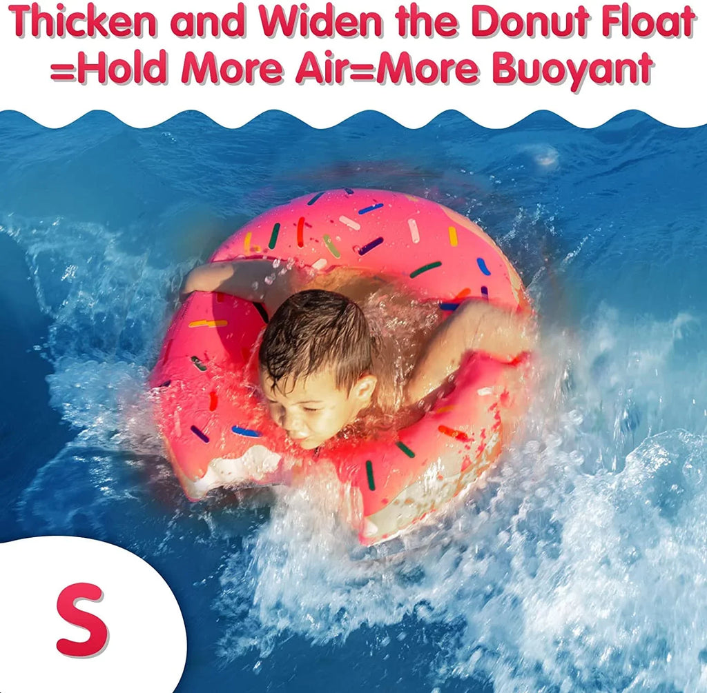 DMAR Donut Pool Floats Donut Pool Floatie Donut Tube Pool Doughnut Pool Float Donut Inflatables Doughnut Inner Tube Doughnut Pool Floatie Donut Pool Ring Donut Sizewimming Ring for Beach Pool