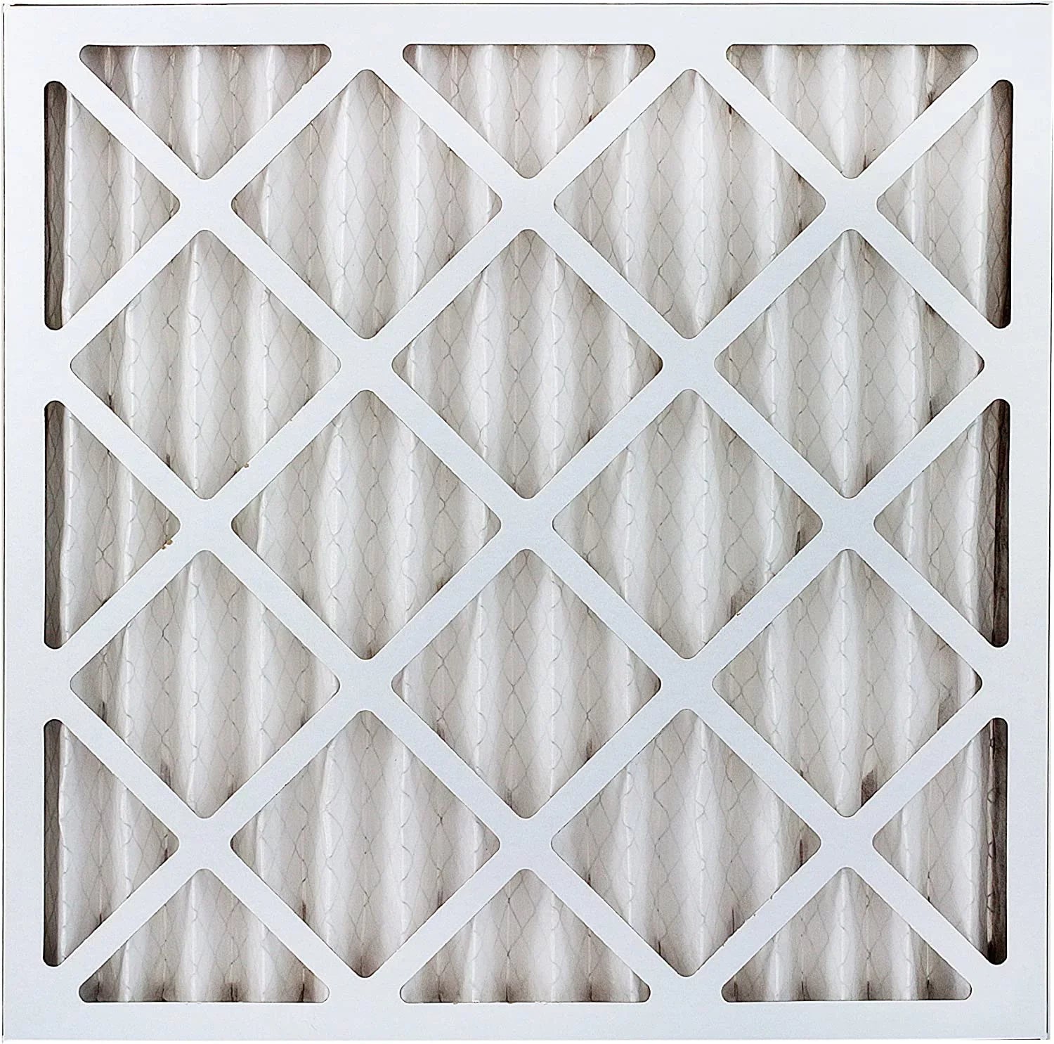 Filterbuy 20x20x2 MERV 13 Pleated HVAC AC Furnace Air Filters (6-Pack)
