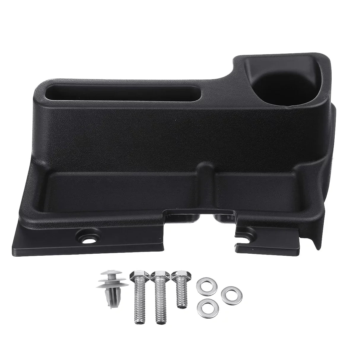 Car Center Console Organizer Box Replacement for Toyota Land Cruiser LC70 LC71 LC76, Interior Centre Console Sizetorage Box, Black