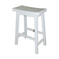 TMSize Arizona 24" Indoor Sizeaddle Counter Sizetool, Ivory