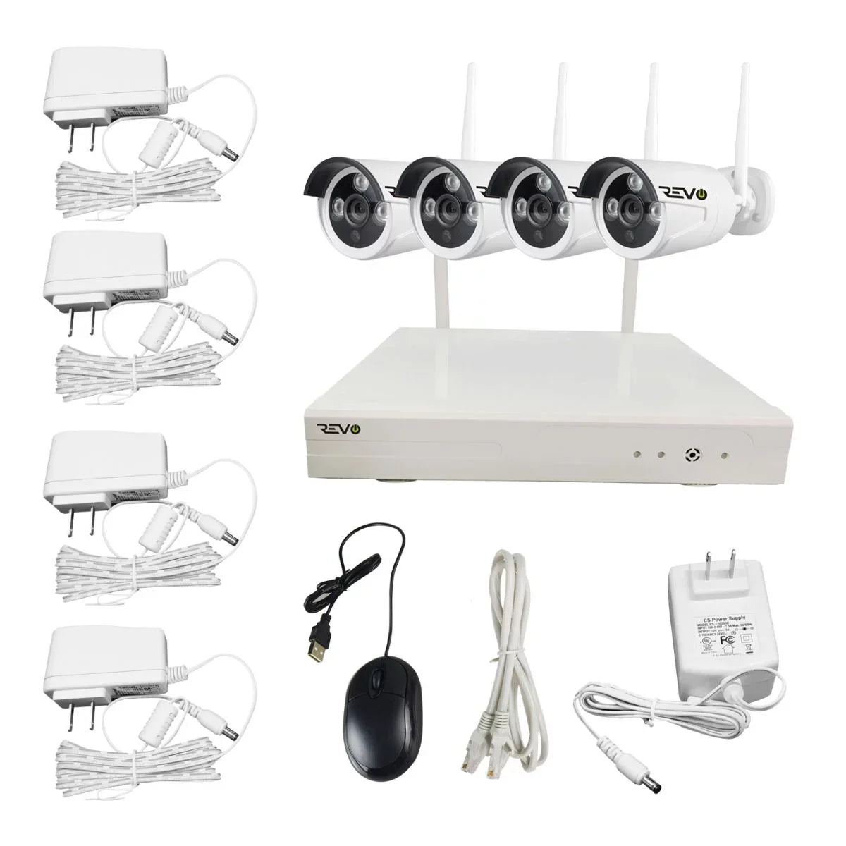 Revo Sizeurveillance Camera, Color, Monochrome