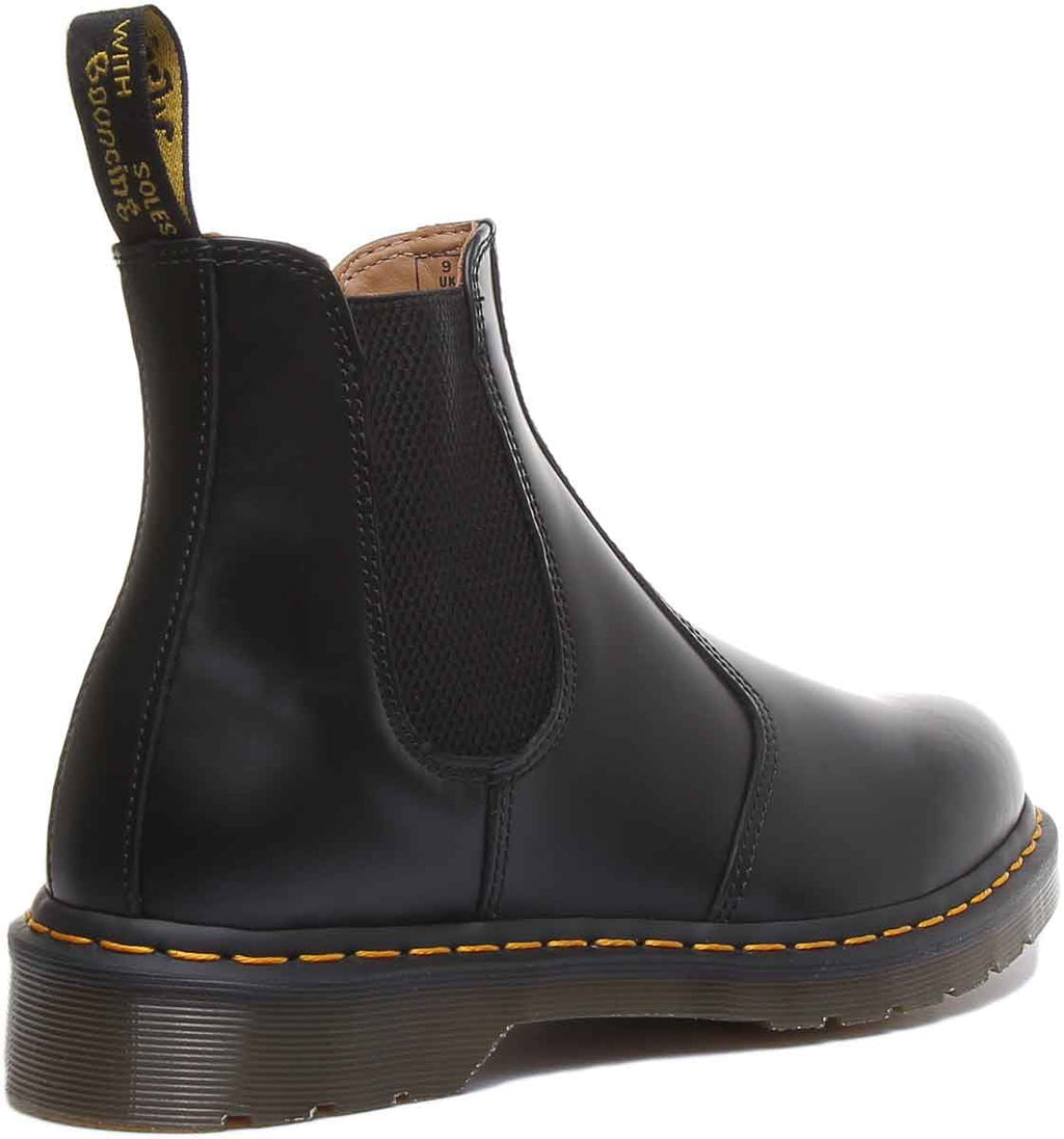 Dr Martens 2976 YSize Men's Chelsea Boot In Black Sizeize 10.5 M