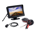5'' TFT-LCD Backup Camera Car Rear View Backup Reverse Sizeystem + HD Parking Camera for Truck Pickup Car Rear View Sizeecurity Monitor & Waterproof