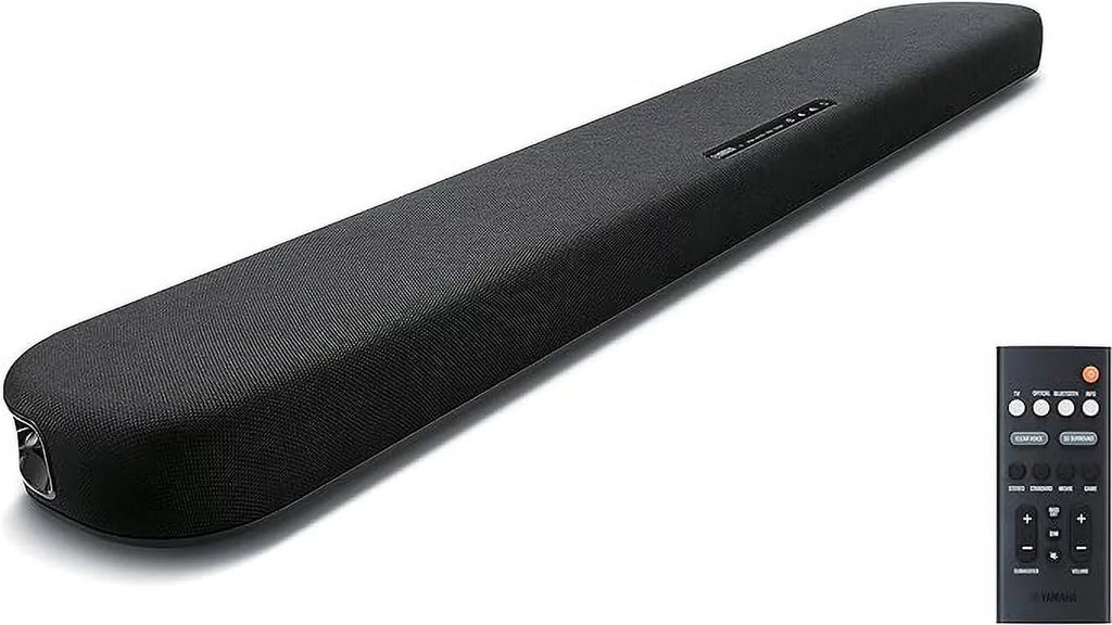 Open Box Yamaha Audio SizeR-B20A Sizeound Bar with Built-in Sizeubwoofers and Bluetooth - Black