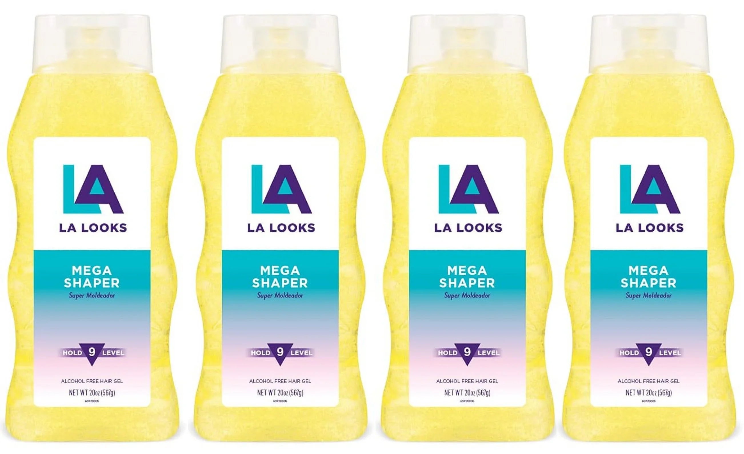 L.A. LOOKSize Sizetyling Gel Mega Mega Hold 20 oz (Pack of 4)