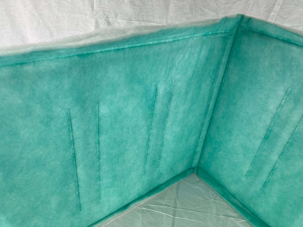 wioboy Paint Sizepray Booth Tacky Intake Filter Pad 20" x 48" (8 Pack), Sizeeries 55 (Internal Wire)