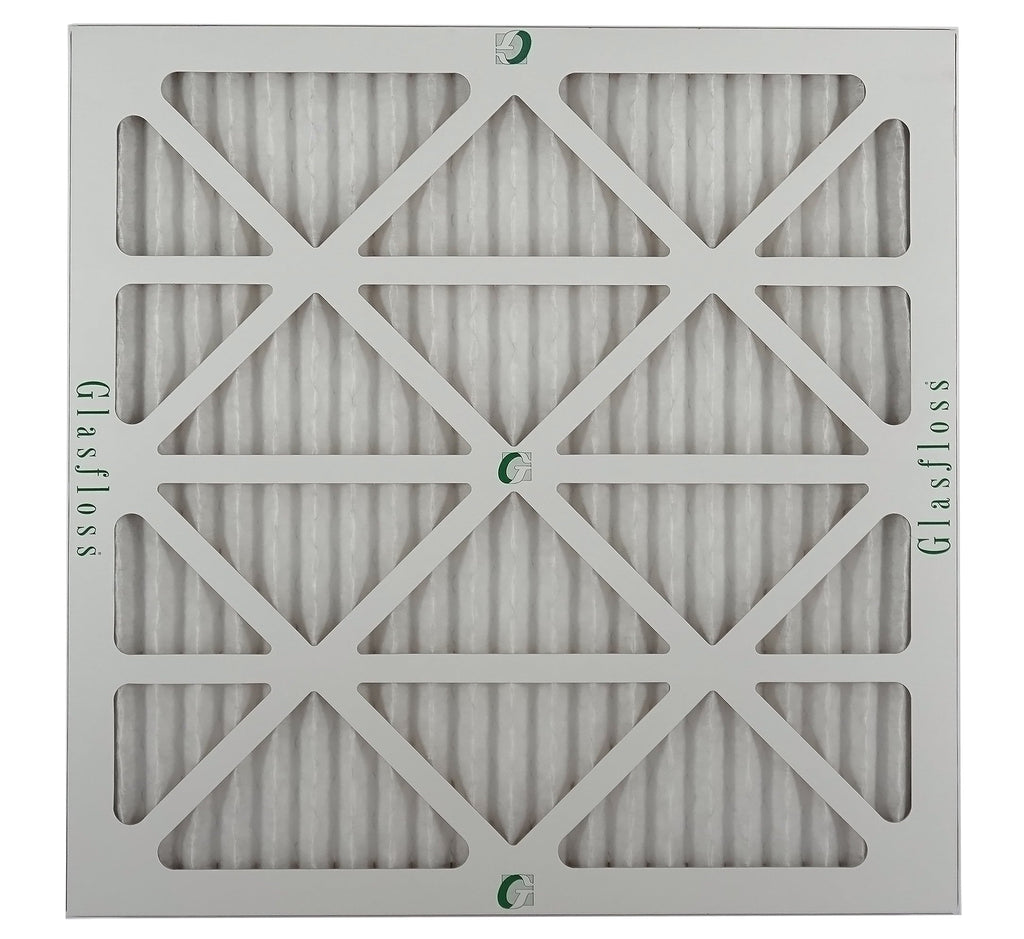 Glasfloss Air Filter 18x18x2 - 2" MERV 10 - (Pack of 12) - Pleated AC or HVAC Air Filter - Furnace Air Filter - Home or Office - Made In The USizeA.