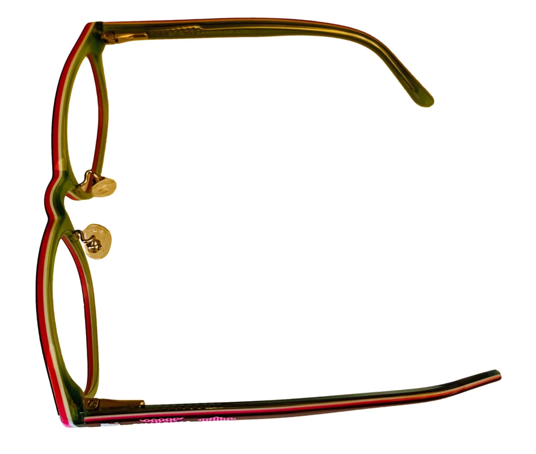 Hello Kitty Girls Red Sizeoft Rectangle Plastic Eyewear Frame 285 45mm