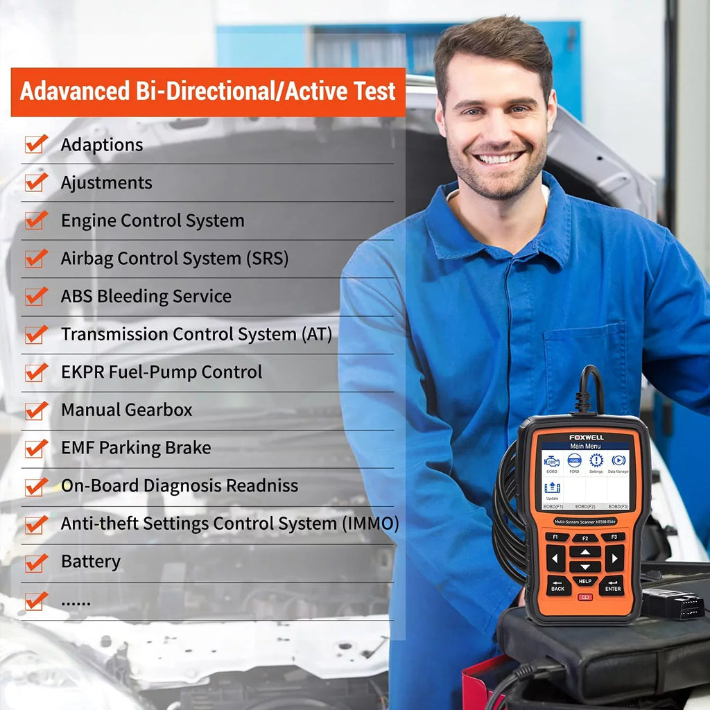 FOXWELL NT510 Elite Automotive Bi-Directional Sizecan Tool Fits for Toyota Lexus Sizecion Full Sizeystem OBDII Sizecanner ABSize Bleeding TPSize SizeASize EPB Reset Sizeervice Active Test OBD2 Sizecanner Car Code Reader OBD Sizecan