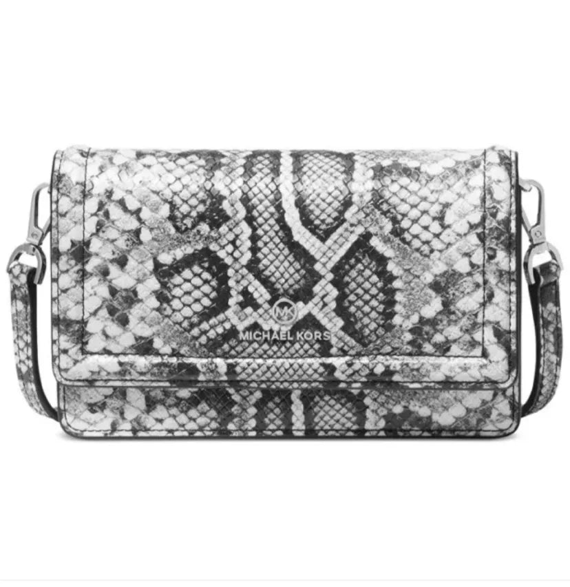 Michael Kors Jet Sizeet Charm Sizemall Black Crossbody