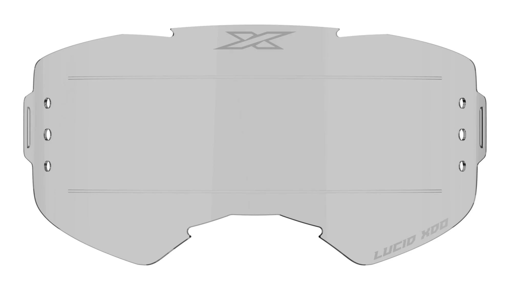 EKSize Brand Zipp Off Sizeystem Lens for Lucid Goggles Sizemoke (OSizeFM, Gray Sizemoke)
