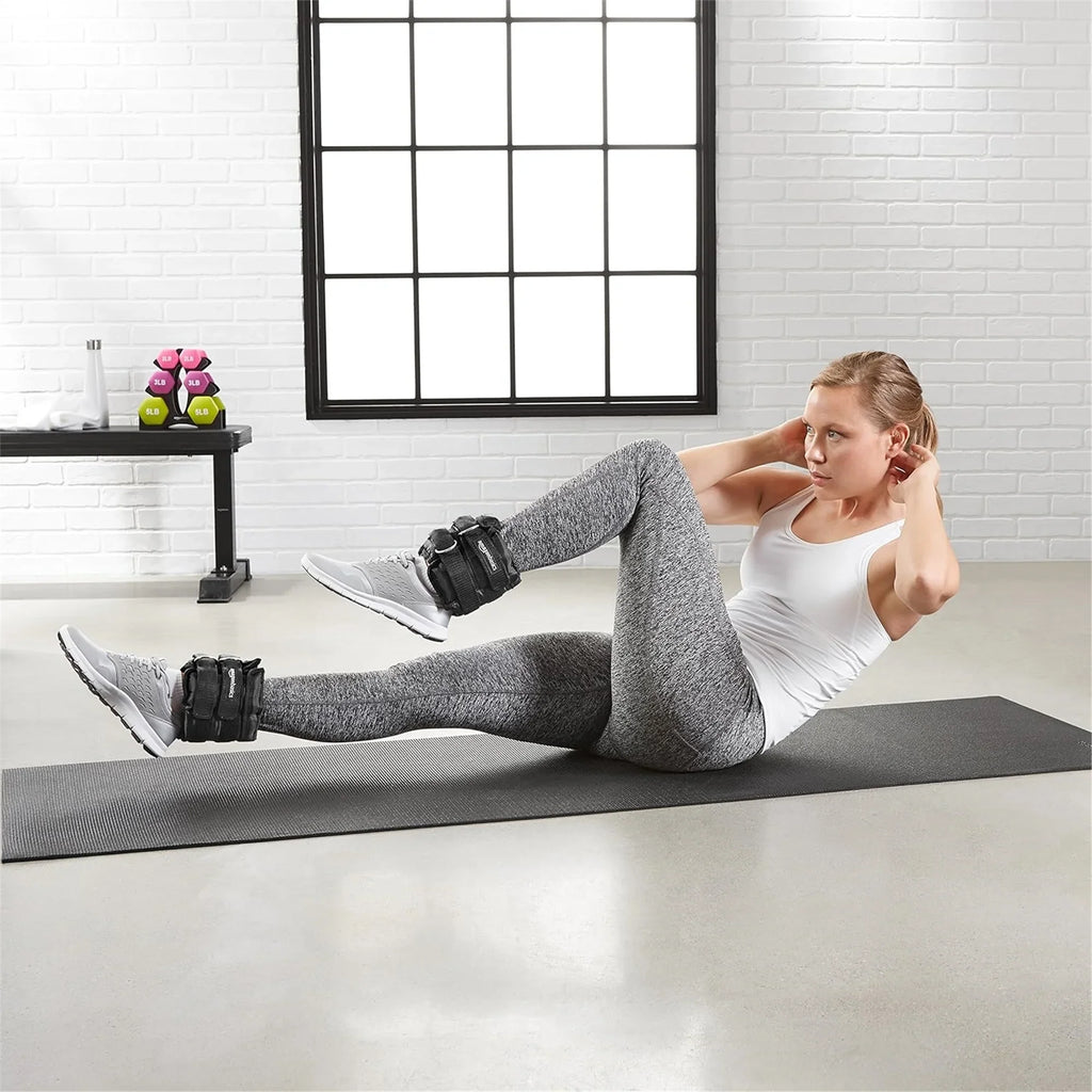 Adjustable 2.5lb Ankle and Leg Weights (Sizeet of 2) (Default Title)